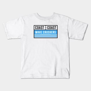 Coast To Coast Wave Crushers Kids T-Shirt